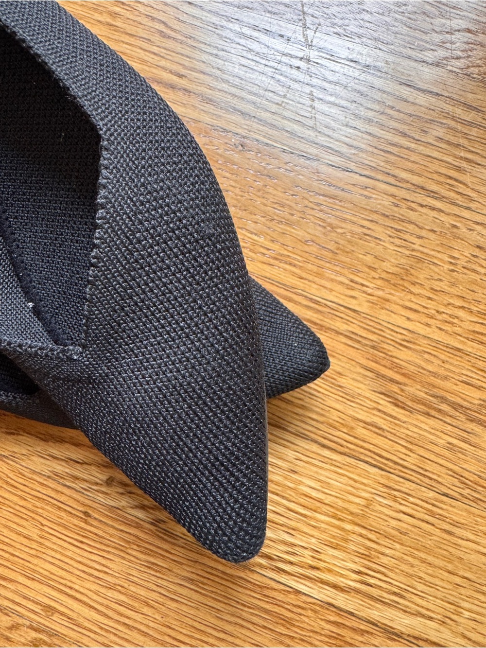 Rothy's Women's the Point I -  Knit Flats — Black Sz 6.5 - Picture 9 of 9
